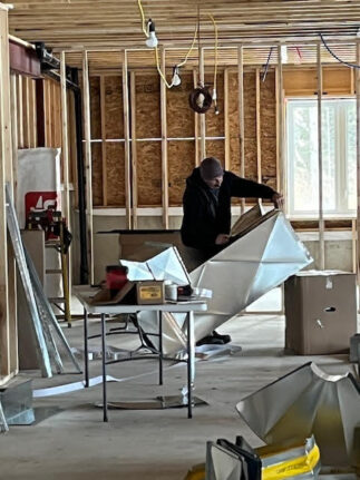 Custom Home Project – 5200 sq. ft Bungalow. Trane S9V2 High Efficiency Furnaces Install