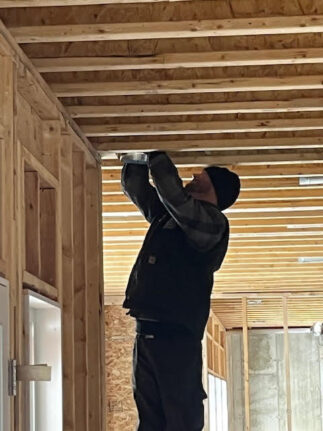 Custom Home Project – 5200 sq. ft Bungalow. Trane S9V2 High Efficiency Furnaces Install