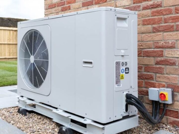 AC unit outside of a house