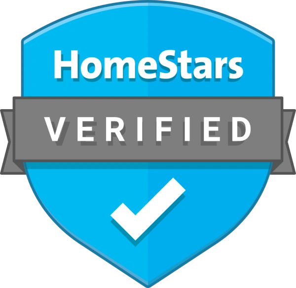Company certification badge, accreditation logo or verified review badge