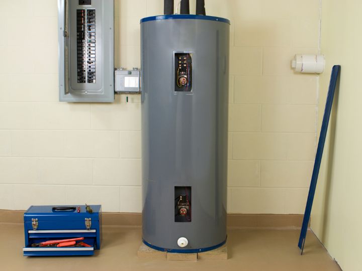 Newly installed boiler