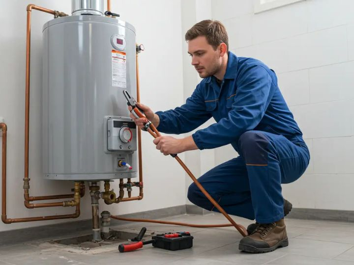 Water heater or boiler product or service image