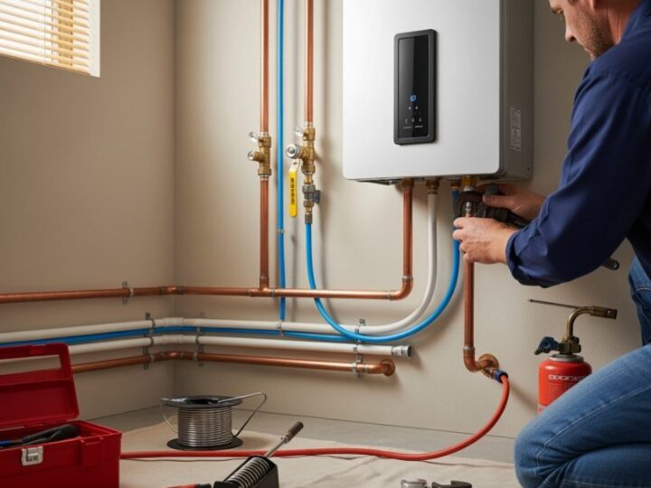 Water heater or boiler product or service image
