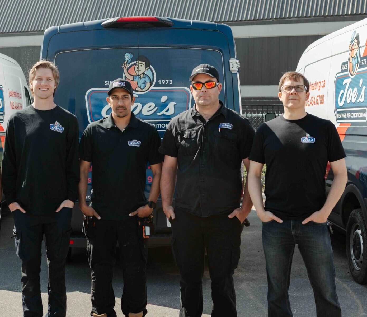 Joe's Heating technicians