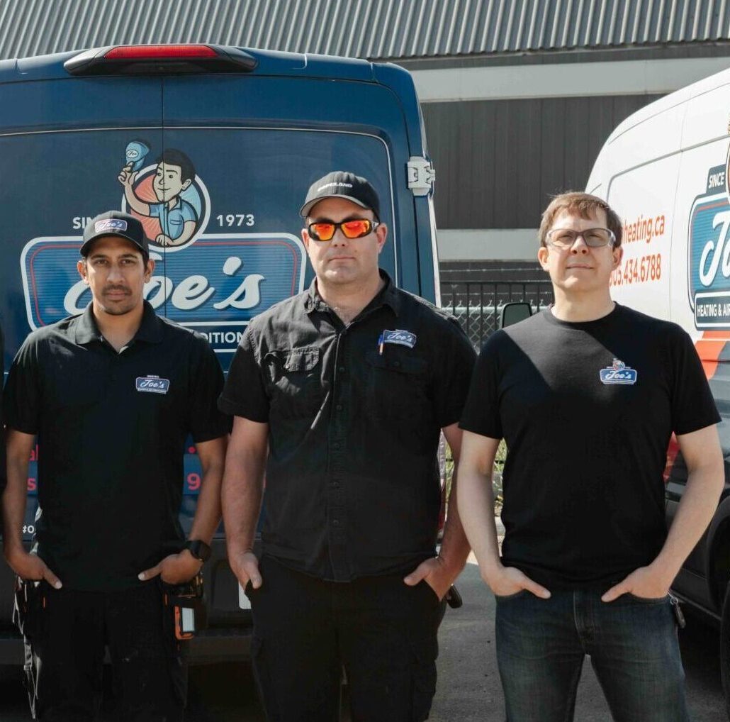 Joe's Heating technicians
