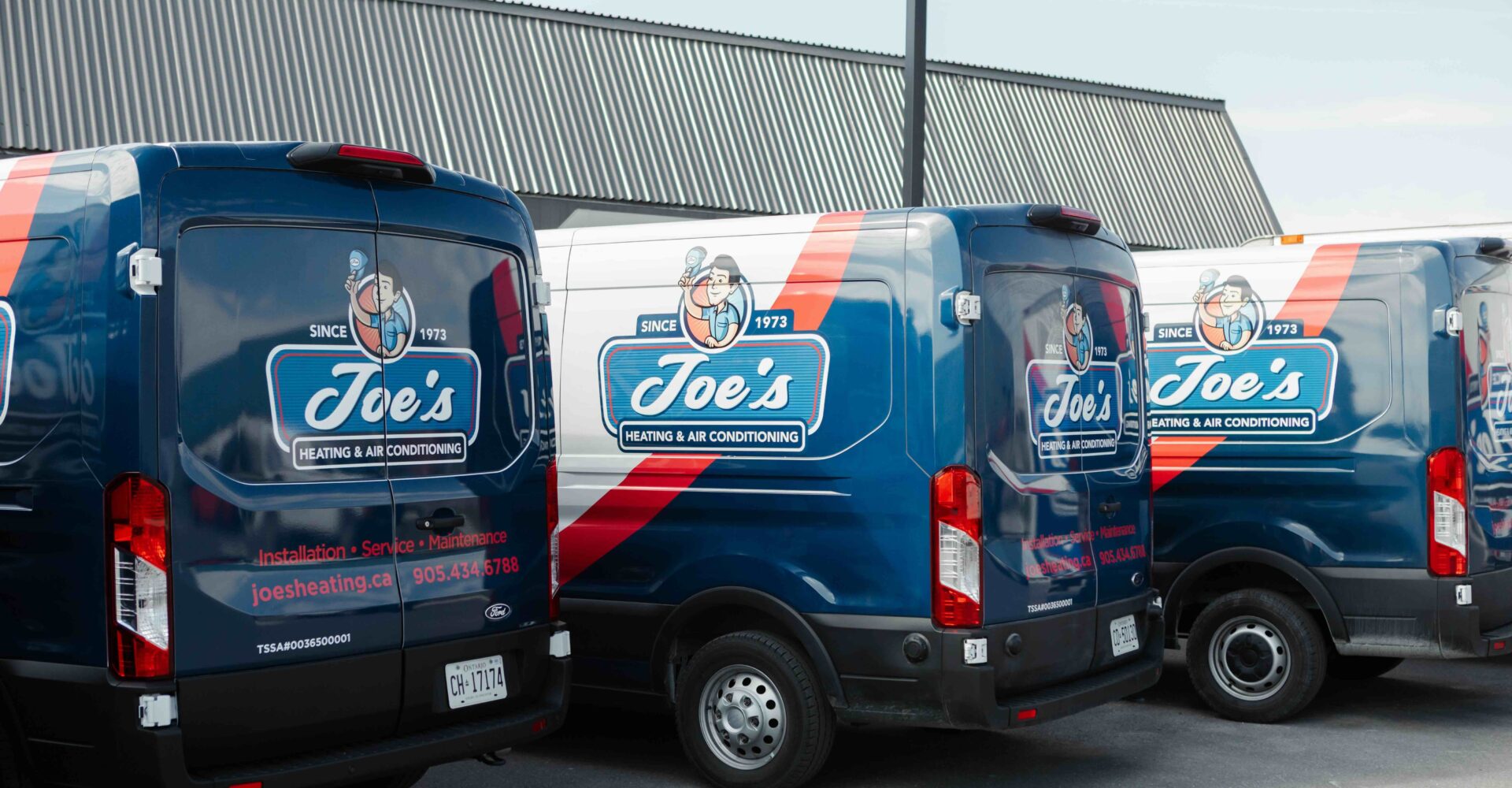 Joe's Heating Trucks