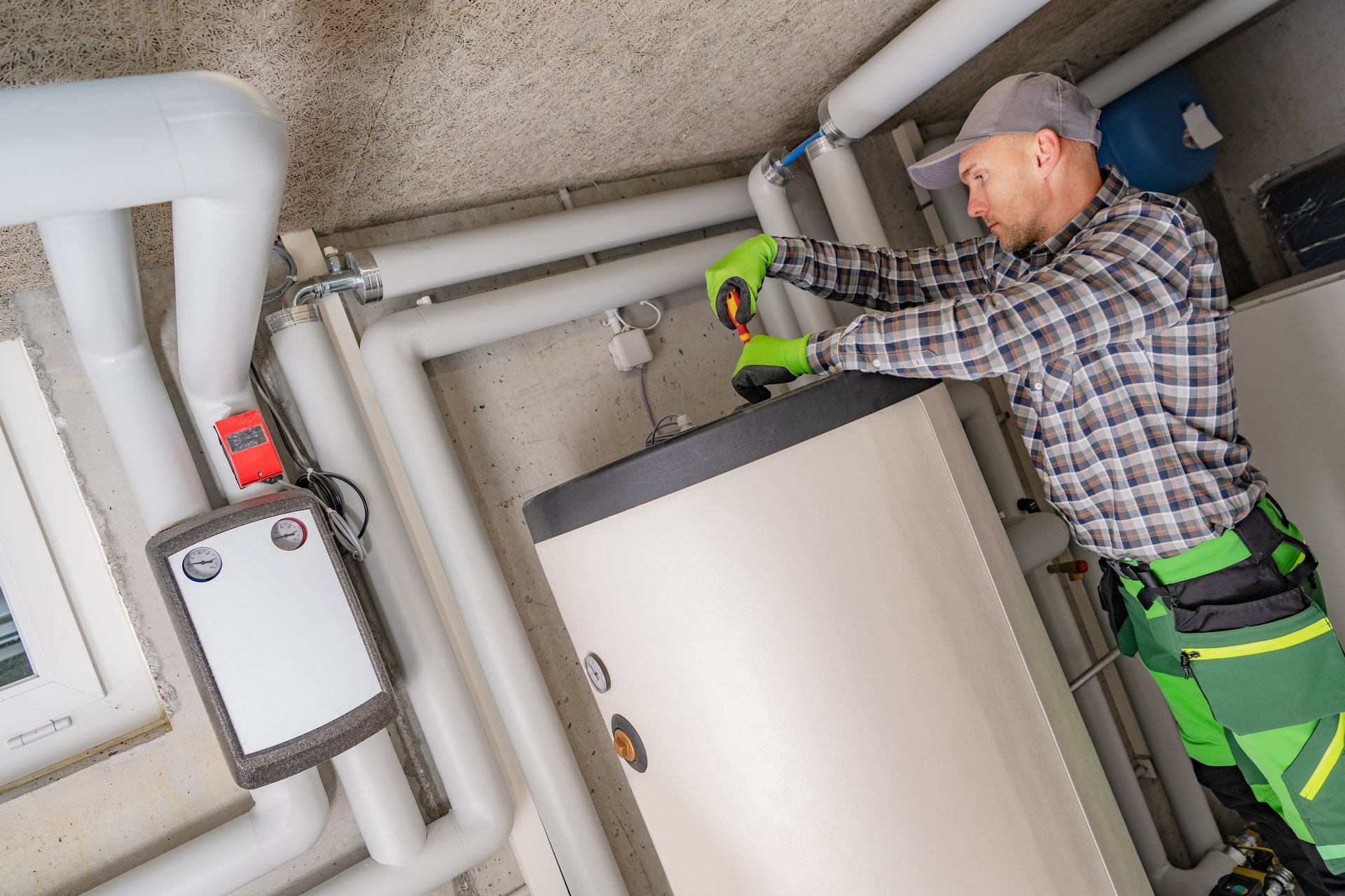 Water heater or boiler product or service image